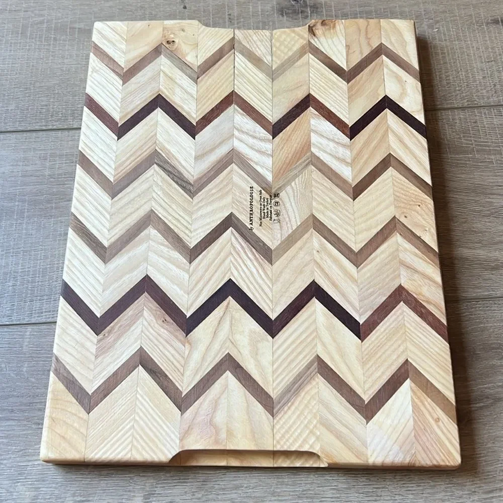 Anthropologie Zembu Wood Cutting Board